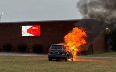 School Resource Officer Recognized for heroic effort with vehicle fire